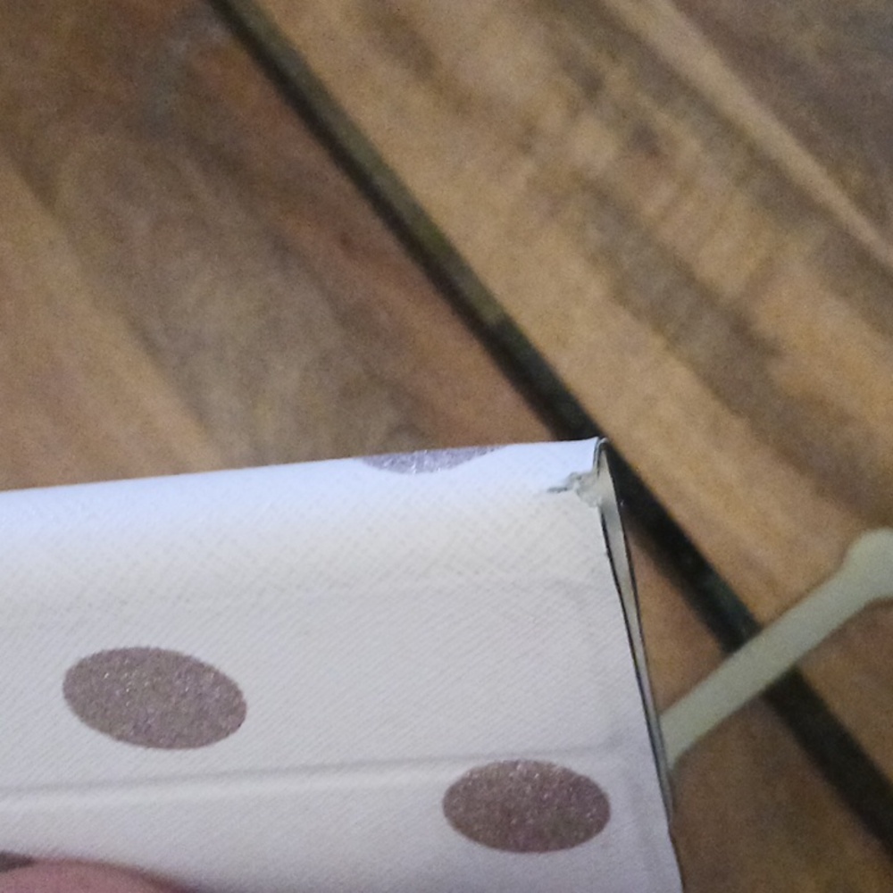 Kate Spade Glitter Dot folio phone case/card holder iPhone 7&8 - Picture 3 of 6